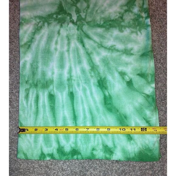 NWT* Olivaceous Green Tie-Dye Tank Top Women's Size Large 90s Y2K Festival Vibes - Picture 5 of 11